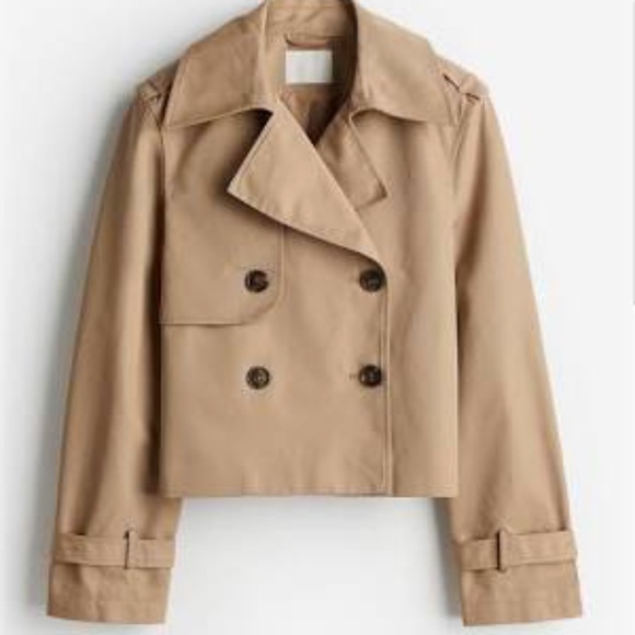 H&M Jackets & Blazers - Cropped Trench Coat